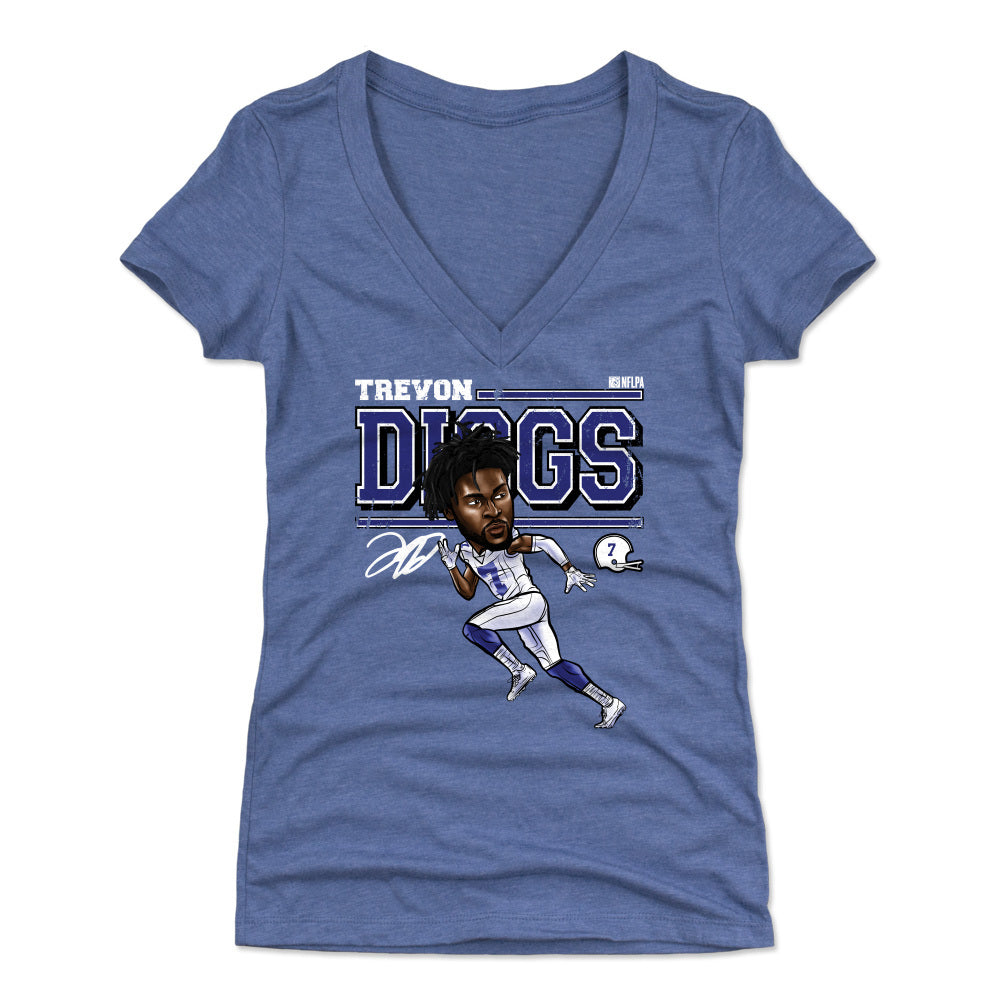 Trevon Diggs Women&#39;s V-Neck T-Shirt | 500 LEVEL
