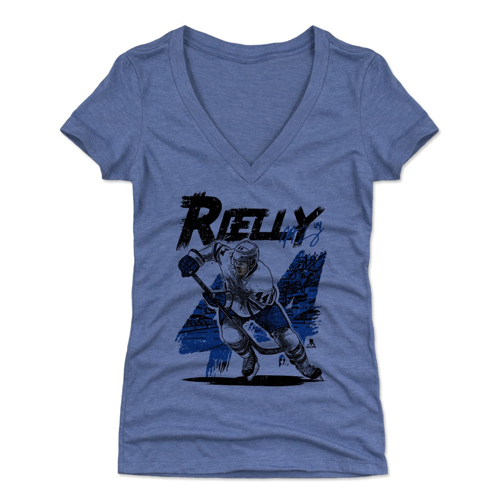 Morgan Rielly Women's V-Neck T-Shirt | 500 LEVEL