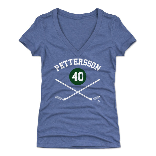 Elias Pettersson Women's V-Neck T-Shirt | 500 LEVEL