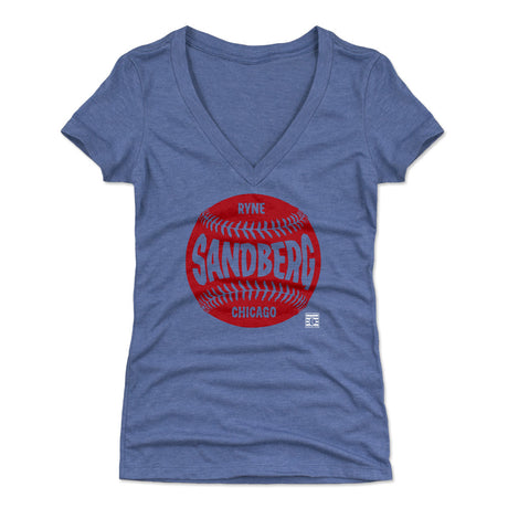 Ryne Sandberg Women's V-Neck T-Shirt | 500 LEVEL