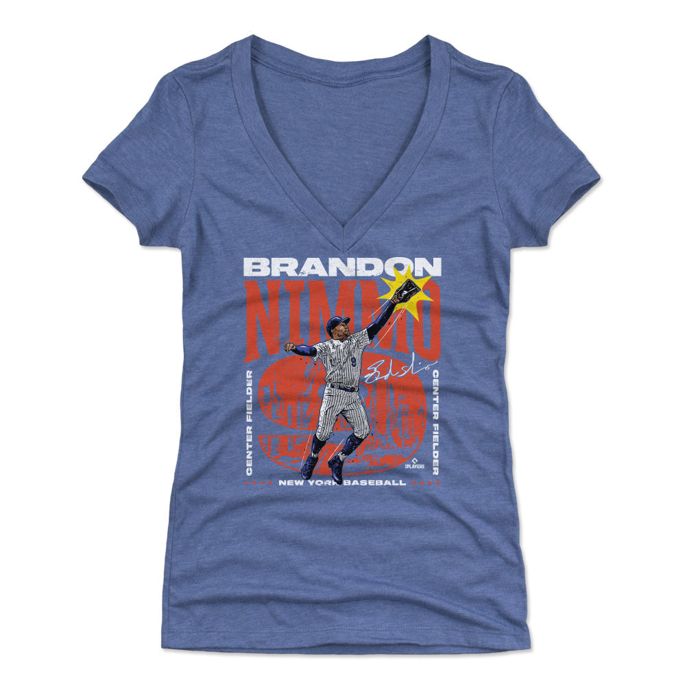 Brandon Nimmo Women's V-Neck T-Shirt | 500 LEVEL