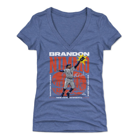 Brandon Nimmo Women's V-Neck T-Shirt | 500 LEVEL