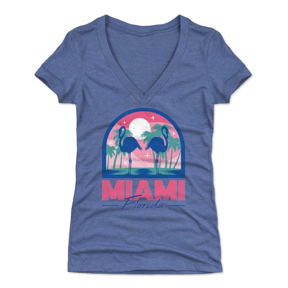 Miami Women's V-Neck T-Shirt | 500 LEVEL