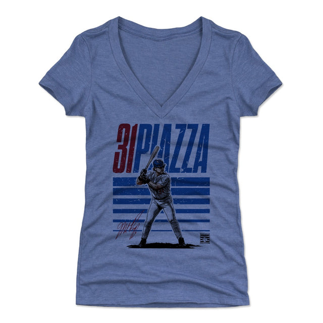 Mike Piazza Women's V-Neck T-Shirt | 500 LEVEL