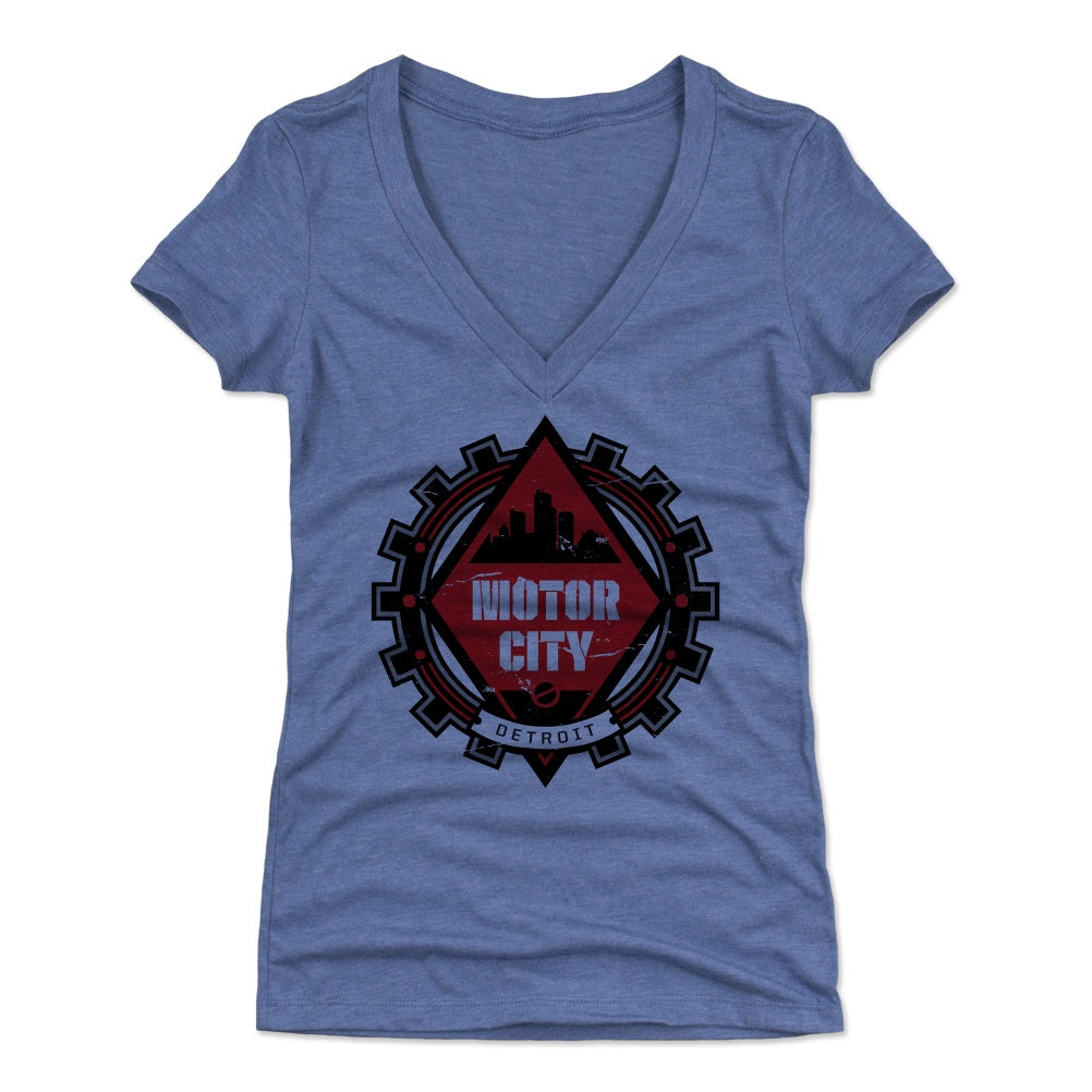 Detroit Women's V-Neck T-Shirt | 500 LEVEL