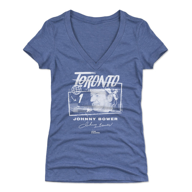 Johnny Bower Women's V-Neck T-Shirt | 500 LEVEL