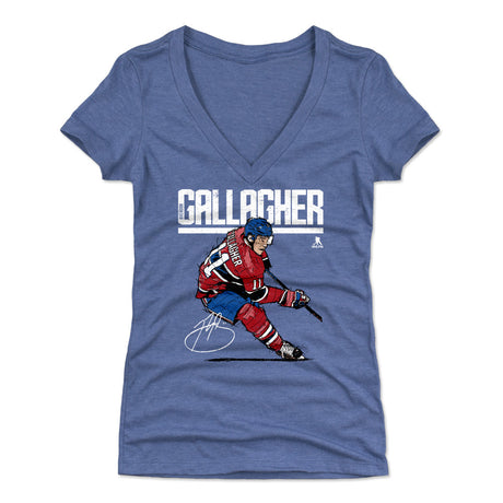 Brendan Gallagher Women's V-Neck T-Shirt | 500 LEVEL