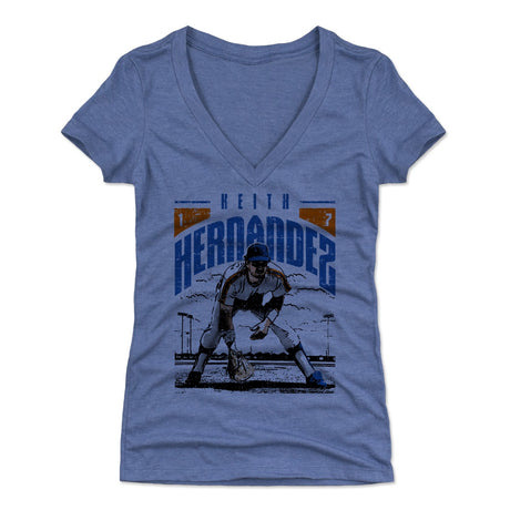 Keith Hernandez Women's V-Neck T-Shirt | 500 LEVEL