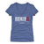 Walker Buehler Women's V-Neck T-Shirt | 500 LEVEL