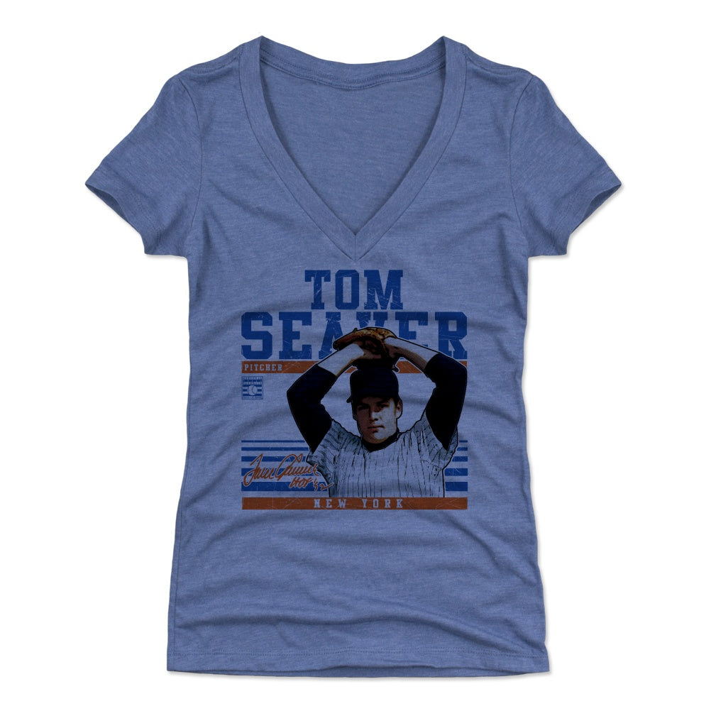 Tom Seaver Women's V-Neck T-Shirt | 500 LEVEL