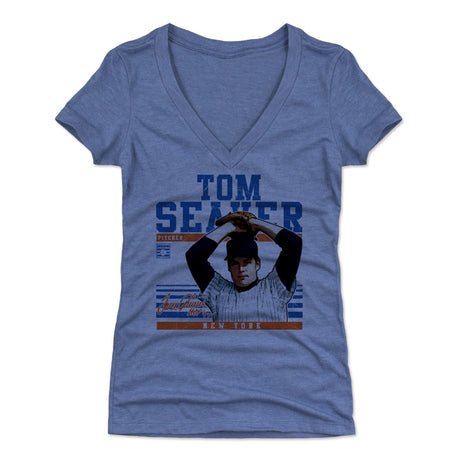 Tom Seaver Women's V-Neck T-Shirt | 500 LEVEL