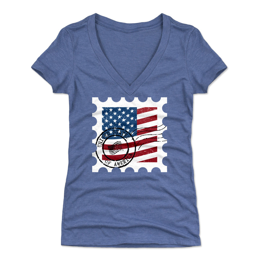 4th of July Women's V-Neck T-Shirt | 500 LEVEL