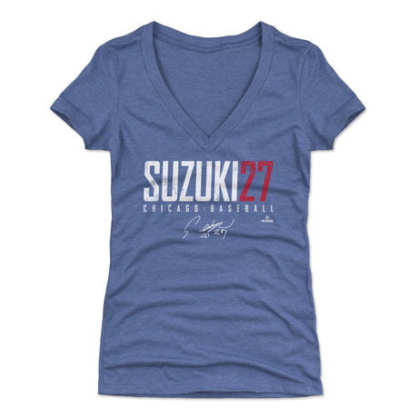 Seiya Suzuki Women's V-Neck T-Shirt | 500 LEVEL