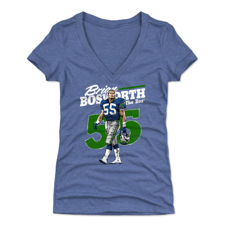Brian Bosworth Women's V-Neck T-Shirt | 500 LEVEL