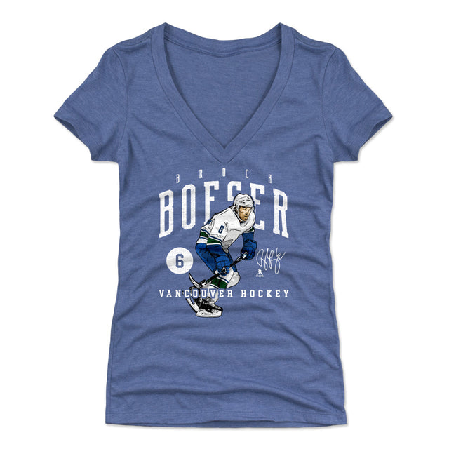 Brock Boeser Women's V-Neck T-Shirt | 500 LEVEL