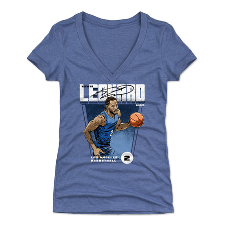 Kawhi Leonard Women's V-Neck T-Shirt | 500 LEVEL