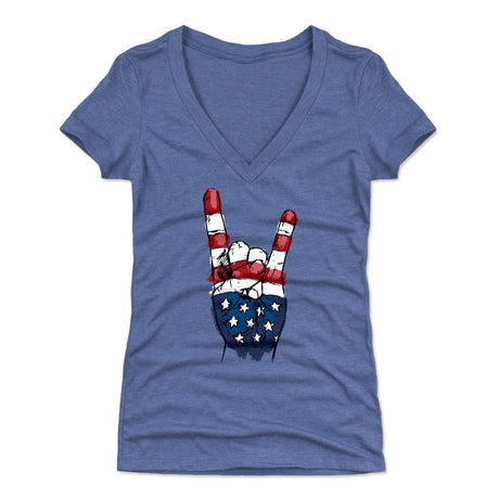 USA Women's V-Neck T-Shirt | 500 LEVEL