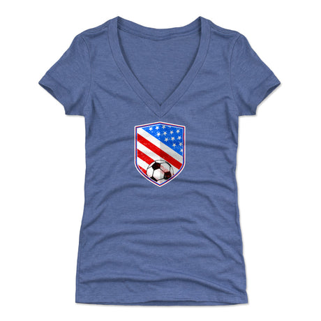 USA Women's V-Neck T-Shirt | 500 LEVEL