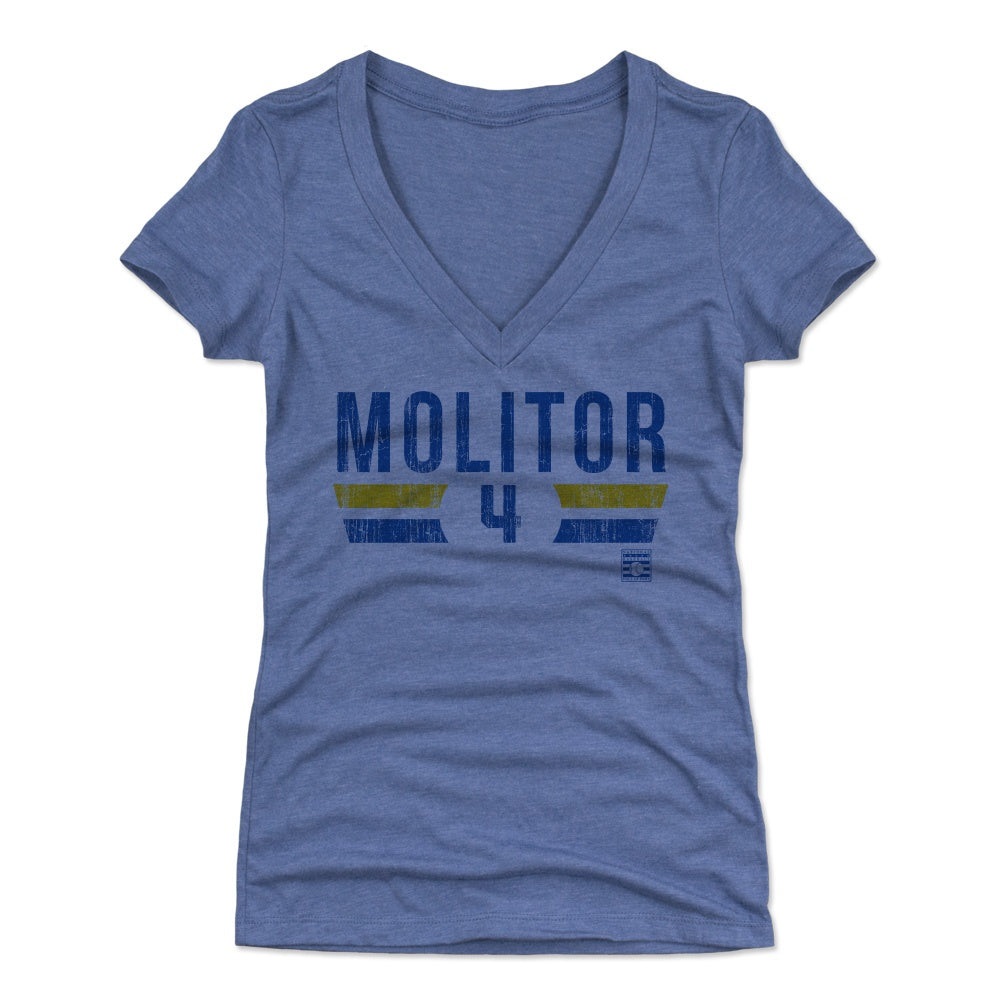 Paul Molitor Women's V-Neck T-Shirt | 500 LEVEL