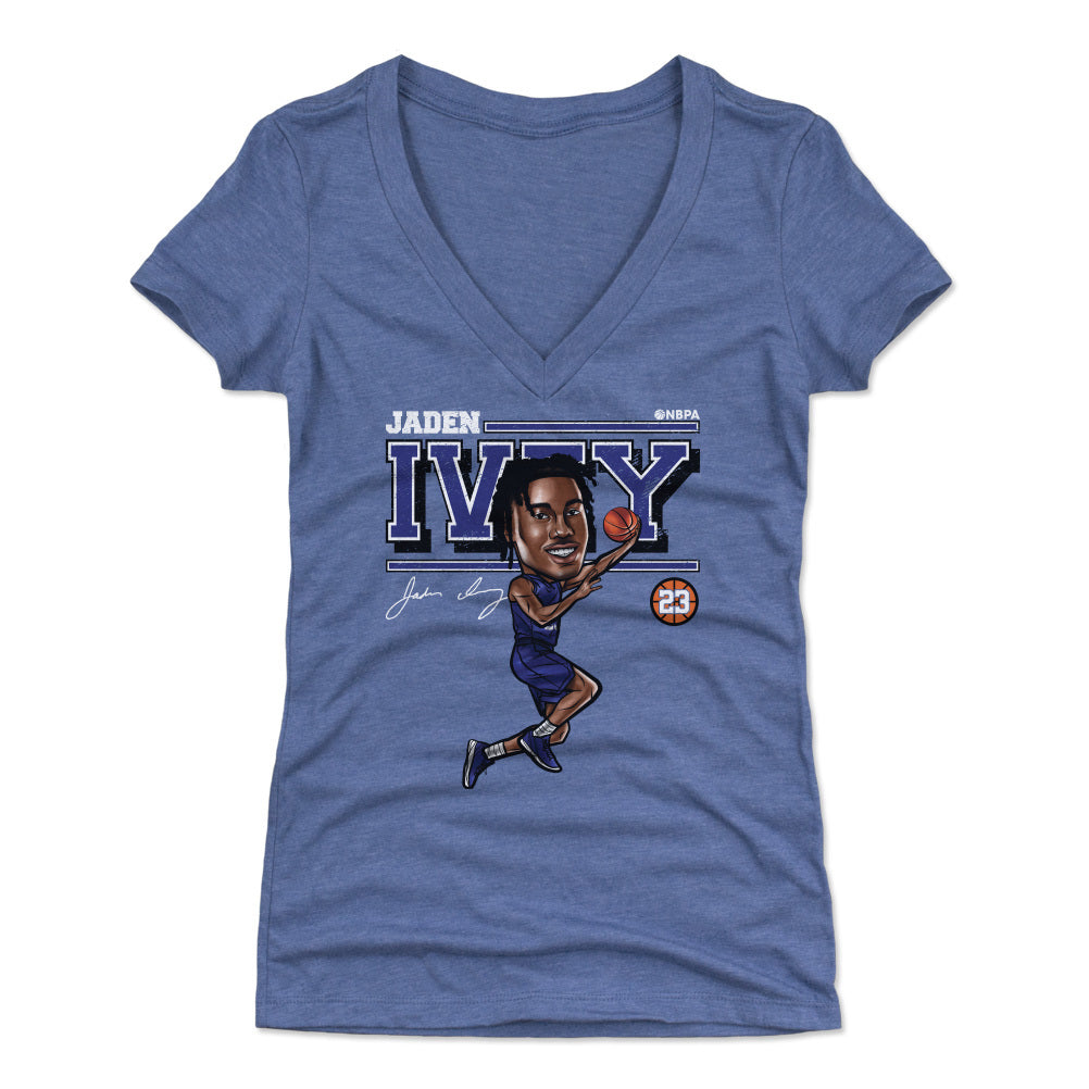 Jaden Ivey Women's V-Neck T-Shirt | 500 LEVEL