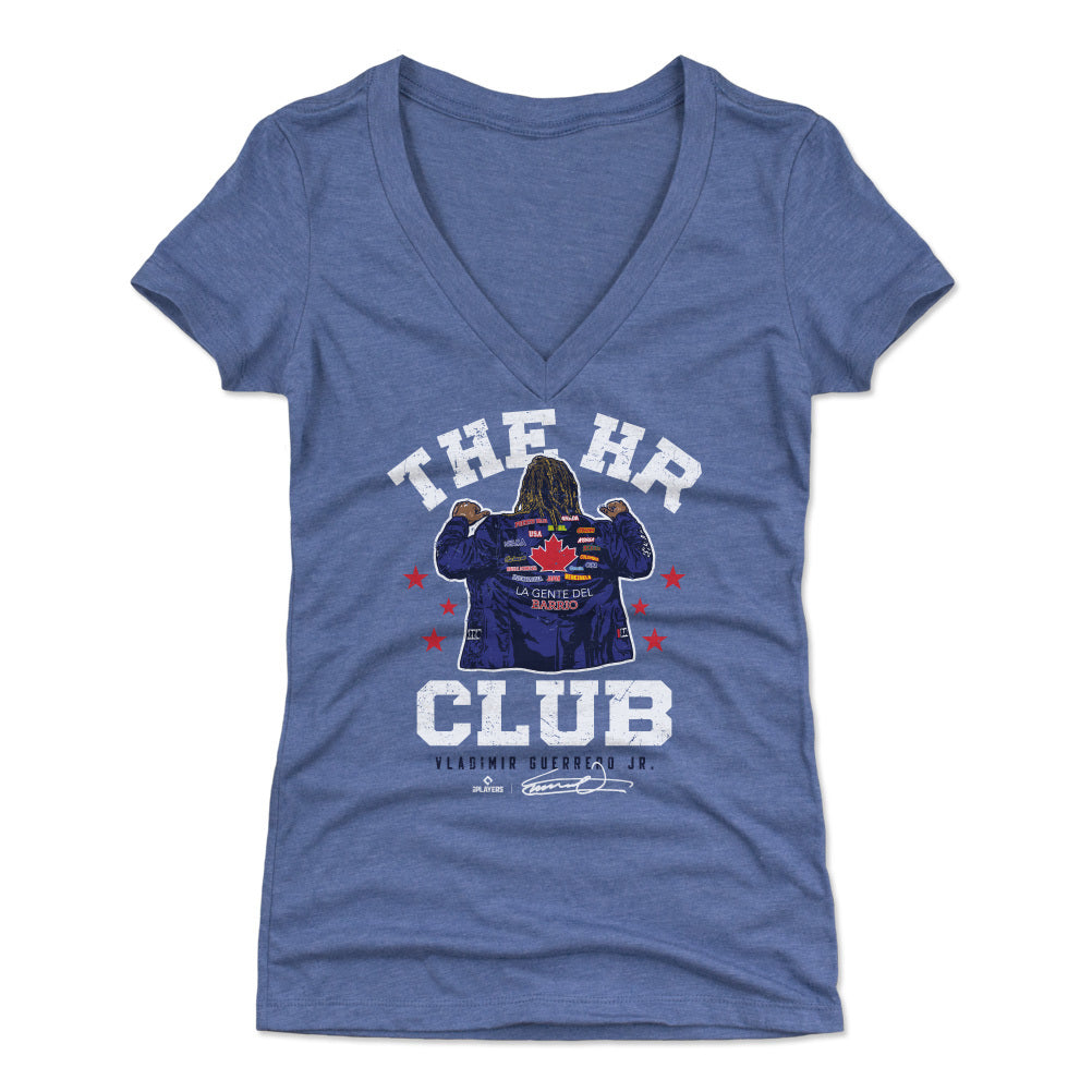 Vladimir Guerrero Jr. Women's V-Neck T-Shirt | 500 LEVEL