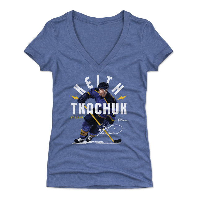 Keith Tkachuk Women's V-Neck T-Shirt | 500 LEVEL