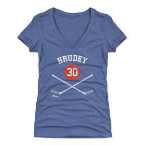 Kelly Hrudey Women's V-Neck T-Shirt | 500 LEVEL