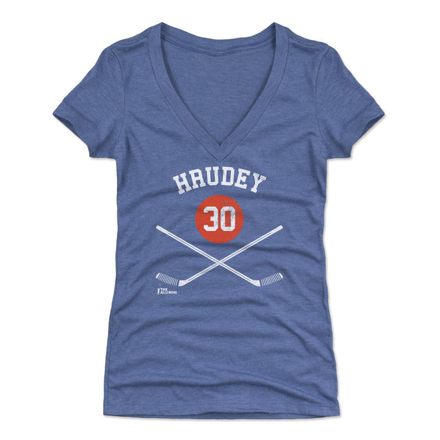Kelly Hrudey Women's V-Neck T-Shirt | 500 LEVEL