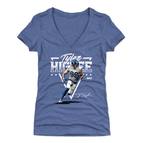 Tyler Higbee Women's V-Neck T-Shirt | 500 LEVEL