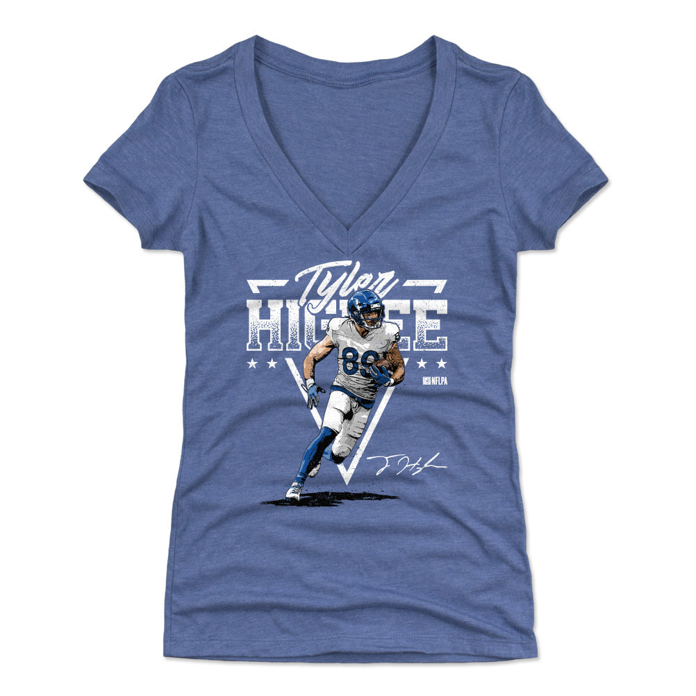 Tyler Higbee Women&#39;s V-Neck T-Shirt | 500 LEVEL