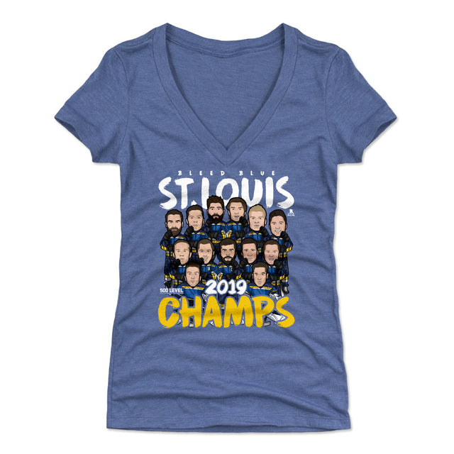 St. Louis Women's V-Neck T-Shirt | 500 LEVEL