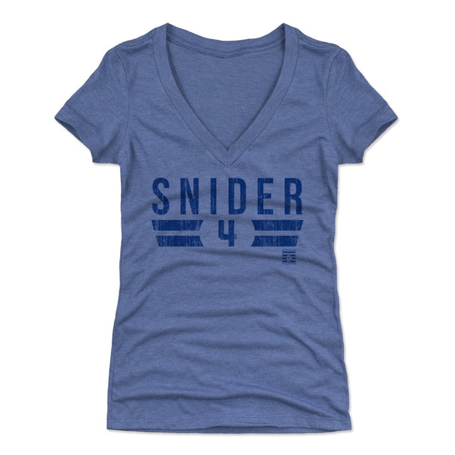 Duke Snider Women's V-Neck T-Shirt | 500 LEVEL