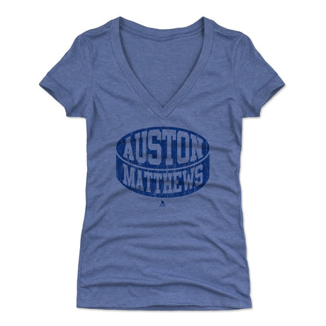 Auston Matthews Women's V-Neck T-Shirt | 500 LEVEL