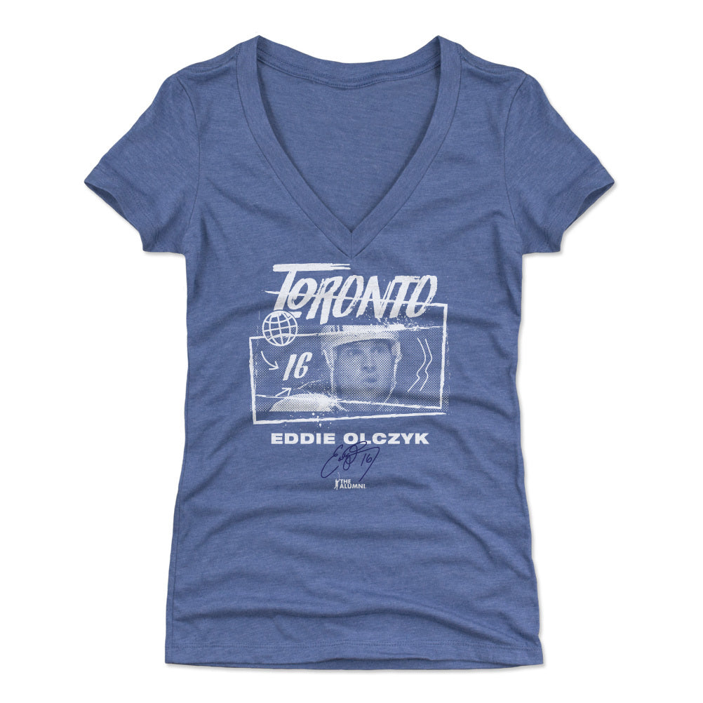 Eddie Olczyk Women's V-Neck T-Shirt | 500 LEVEL