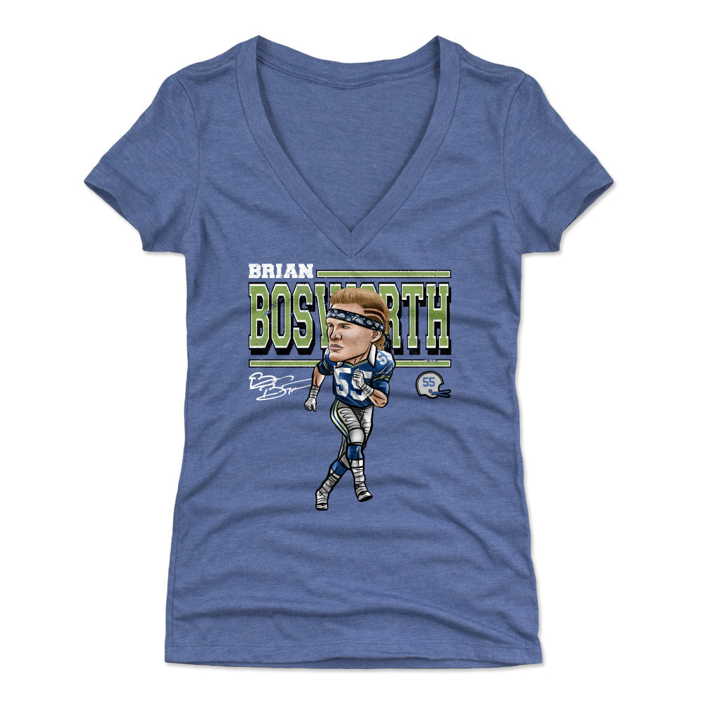 Brian Bosworth Women's V-Neck T-Shirt | 500 LEVEL