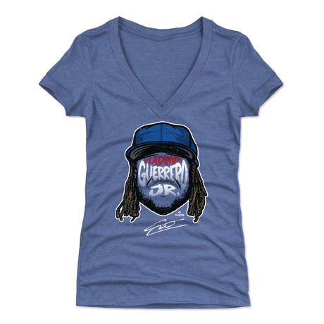 Vladimir Guerrero Jr. Women's V-Neck T-Shirt | 500 LEVEL