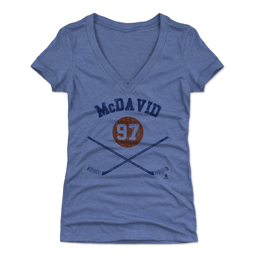 Connor McDavid Women's V-Neck T-Shirt | 500 LEVEL