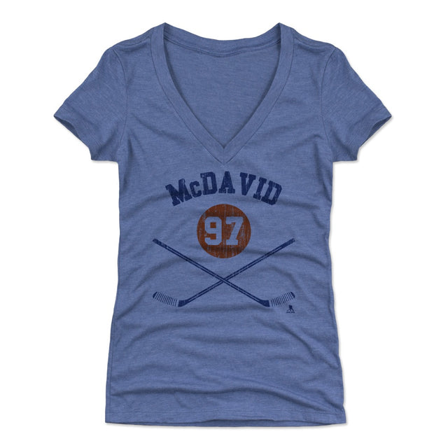 Connor McDavid Women's V-Neck T-Shirt | 500 LEVEL