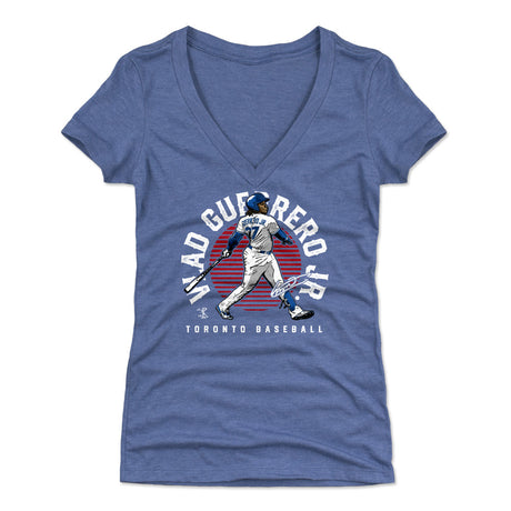 Vladimir Guerrero Jr. Women's V-Neck T-Shirt | 500 LEVEL