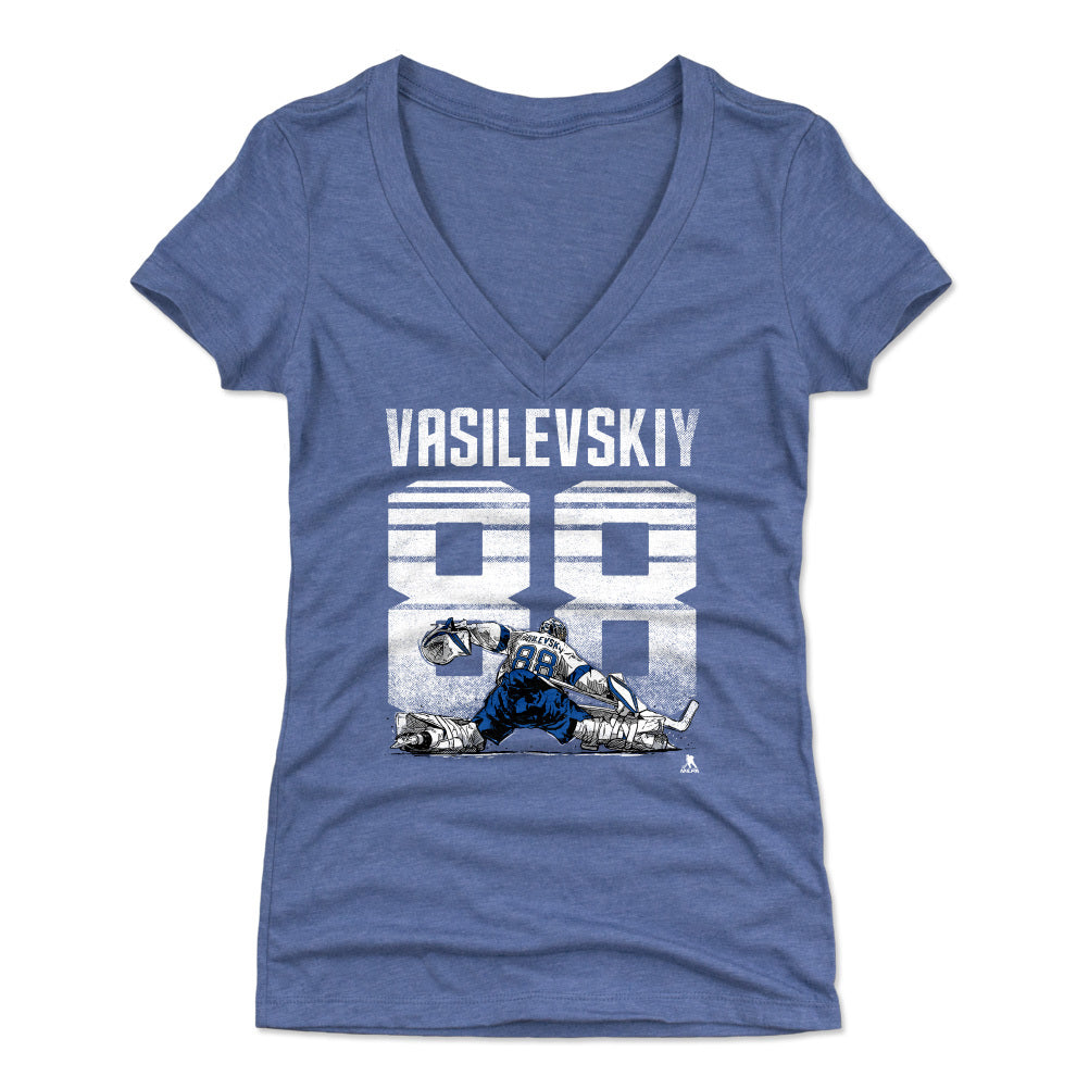Andrei Vasilevskiy Women's V-Neck T-Shirt | 500 LEVEL