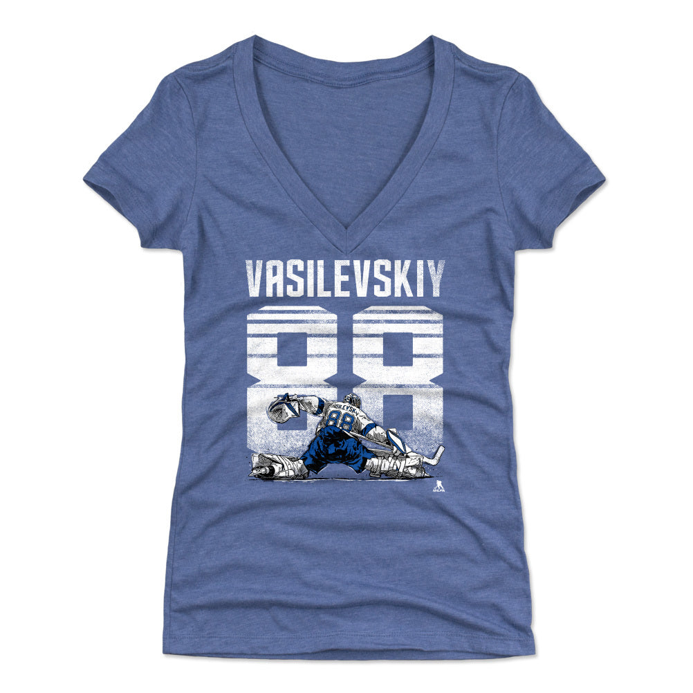 Andrei Vasilevskiy Women&#39;s V-Neck T-Shirt | 500 LEVEL