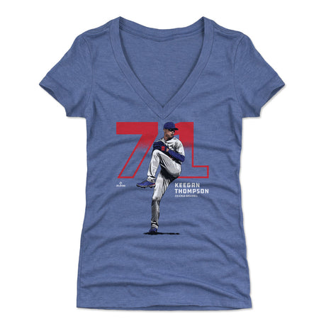 Keegan Thompson Women's V-Neck T-Shirt | 500 LEVEL