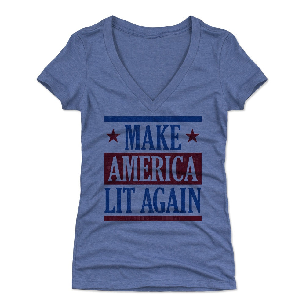 USA Women's V-Neck T-Shirt | 500 LEVEL