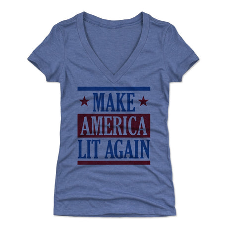 USA Women's V-Neck T-Shirt | 500 LEVEL