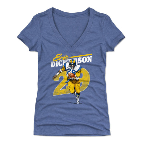 Eric Dickerson Women's V-Neck T-Shirt | 500 LEVEL