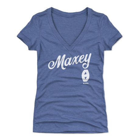 Tyrese Maxey Women's V-Neck T-Shirt | 500 LEVEL