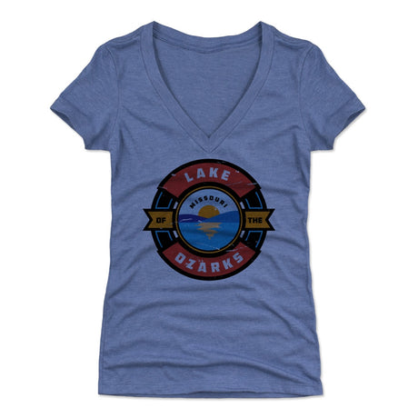 Lake Of The Ozarks Women's V-Neck T-Shirt | 500 LEVEL