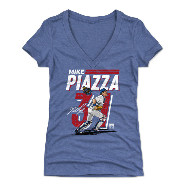Mike Piazza Women's V-Neck T-Shirt | 500 LEVEL
