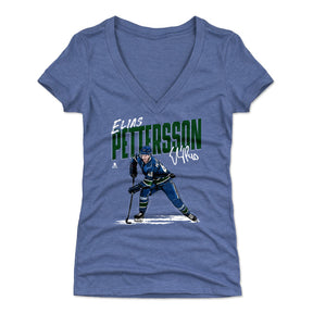 Elias Pettersson Women's V-Neck T-Shirt | 500 LEVEL