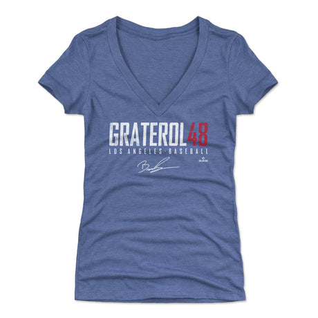 Brusdar Graterol Women's V-Neck T-Shirt | 500 LEVEL